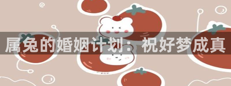 壹号大舞台下载链接：属兔的婚姻计划：祝好梦成真