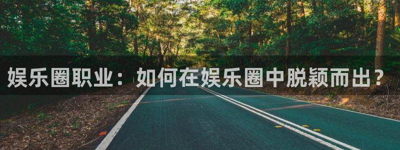 极悦娱乐在线下载：娱乐圈职业：如何在娱乐圈中脱颖而出？