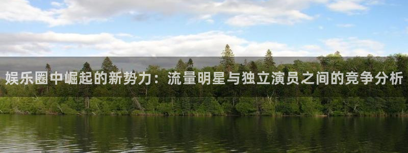 电子游戏极悦娱乐：娱乐圈中崛起的新势力：流量明星与独立演员之间的竞争分析