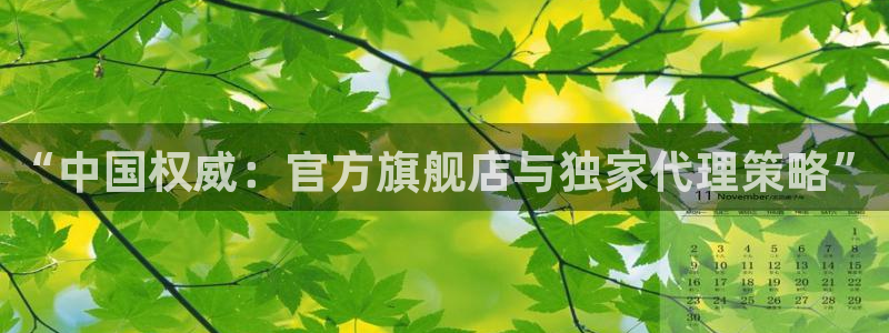 极悦娱乐那个爆率高：“中国权威：官方旗舰店与独家代理策略”