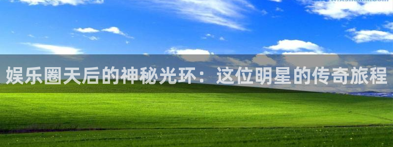 极悦娱乐下载二维码：娱乐圈天后的神秘光环：这位明星的传奇旅程