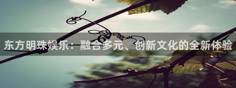 壹号平台娱乐：东方明珠娱乐：融合多元、创新文化的全新体验